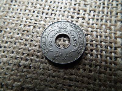 Brit Nyugat-Afrika 1/10 Penny 1939  - VI. György Brit Nyugat-Afrika 1/10 Penny 1939  - VI. György