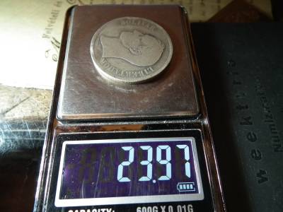 Venezuela ezüst 5 bolivares 1889   Venezuela ezüst 5 bolivares 1889