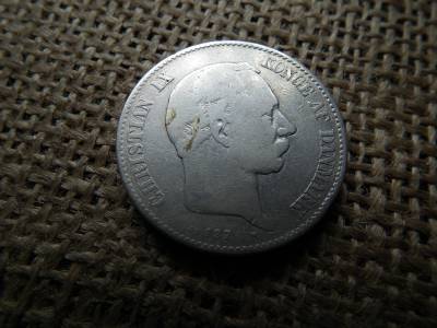 Dánia ezüst 2 kroner 1875 , korona 