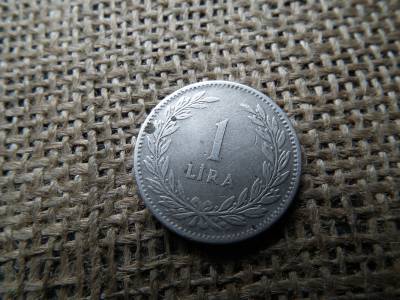 Törökország , ezüst 1 lira 1948  Törökország , ezüst 1 lira 1948