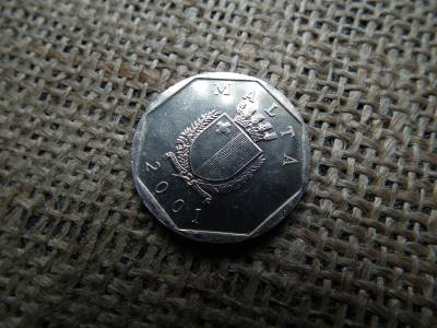 Málta 50 cents 2001 , cent ,   Verdefényes  Málta 50 cents 2001 , cent ,   Verdefényes