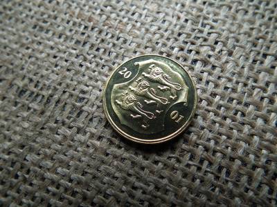 Észtország 1 kroon 2001 , korona , verdefényes  Észtország 1 kroon 2001 , korona , verdefényes