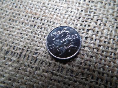 Észtország 20 senti 2003 , verdefényes  Észtország 20 senti 2003 , verdefényes