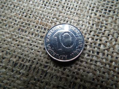Szlovénia 10 Tolarjev 2002 , verdefényes  Szlovénia 10 Tolarjev 2002 , verdefényes