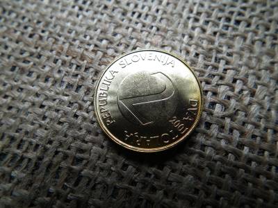 Szlovénia 2 Tolarja 2001 , verdefényes  Szlovénia 2 Tolarja 2001 , verdefényes