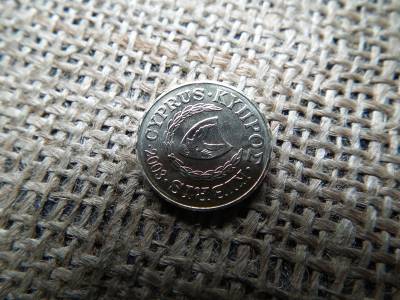 Ciprus 2 cent 2003 , verdefényes  Ciprus 2 cent 2003 , verdefényes