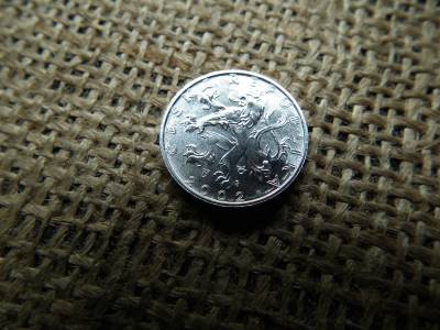 Csehország 50 halieru 2002 , halérú , halierov , verdefényes  Csehország 50 halieru 2002 , halérú , halierov , verdefényes