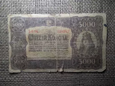 5000 korona 1923 