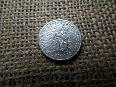 Kuba , ezüst 10 centavos 1952 - 1902 