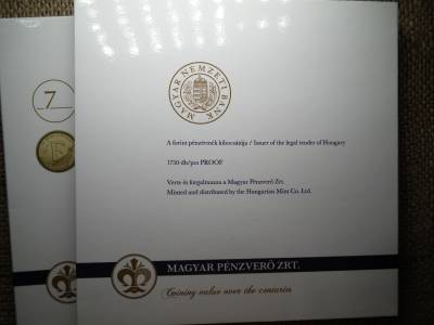 2021. évi forgalmi sor a 75 éves FORINT emlékérmékkel Proof RITKA ár/sor 2021. évi forgalmi sor a 75 éves FORINT emlékérmékkel Proof RITKA ár/sor