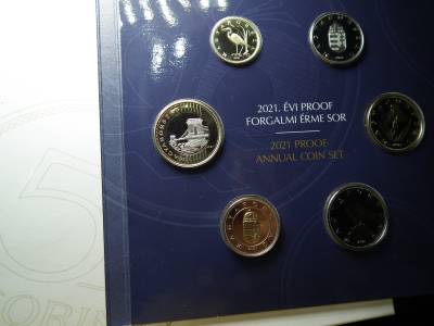 2021. évi forgalmi sor a 75 éves FORINT emlékérmékkel Proof RITKA ár/sor 2021. évi forgalmi sor a 75 éves FORINT emlékérmékkel Proof RITKA ár/sor