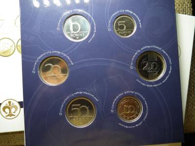 2021. évi forgalmi sor a 75 éves FORINT emlékérmékkel Proof RITKA ár/sor 2021. évi forgalmi sor a 75 éves FORINT emlékérmékkel Proof RITKA ár/sor