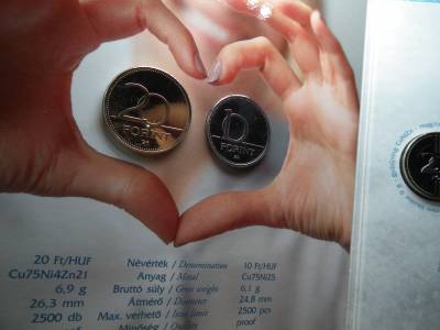 Tisztelet a hősöknek 10 és 20 Forint PP  , Karácsony Forgalmi sor 2020 PP ár / sor 