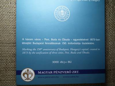 Budapest 150 forgalmi sor BU 2023 Budapest 150 éves 