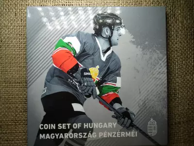 2018. évi Jégkorong Világbajnokság forgalmi sor, emlék 50 Forintossal PROOF