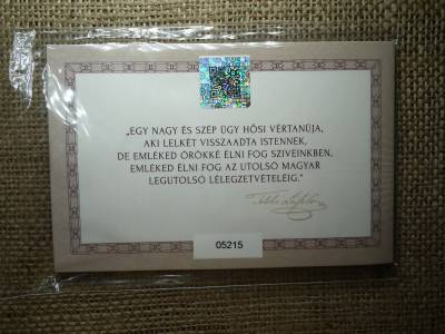 Batthyány Lajos 200 Forint 2024 , Első napi veret 