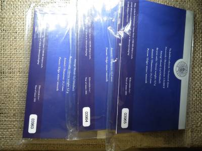 75 ÉVES A FORINT - 5 FORINT 2021 BP - ELSŐ NAPI  BLISZTERBEN! 3 db sorszámkövető 