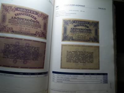 Adamovszky István - Magyar Bankjegy Katalógus 1926-2009 , használt 