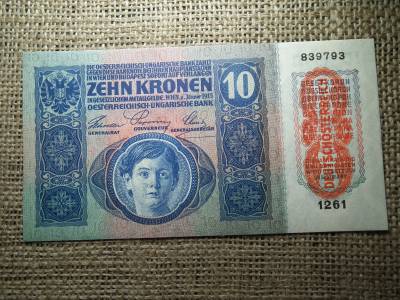 10 korona 1915 , UNC - aUNC 
