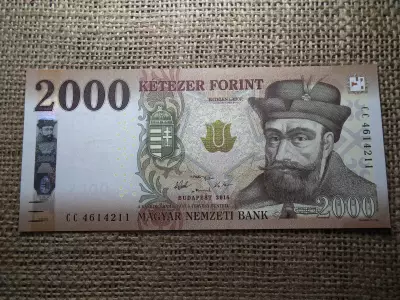 2000 forint 2016 CC , UNC