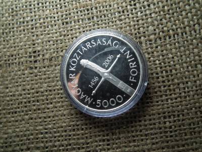 NÁNDORFEHÉRVÁR 5000 FORINT 2006 EZÜST PP 