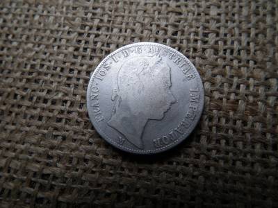 Ezüst 1 florin 1859 M Ezüst 1 florin 1859 M