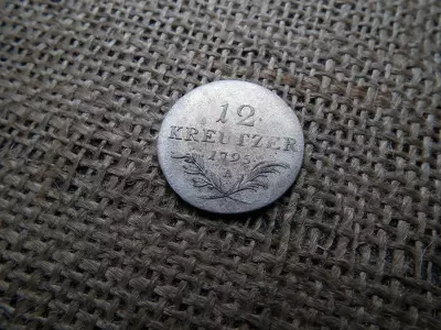 12 krajcár 1795 A , krützer , ezüst 