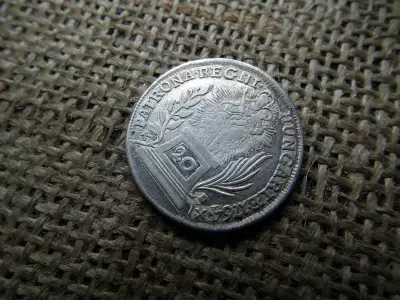 Mária Terézia , ezüst 20 krajcár 1764 KB 