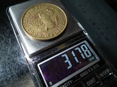 10000 Márka 1923 – Westfalen Freiherr vom Stein , mark , Vesztfália porosz tartomány , 10000 Márka 1923 – Westfalen Freiherr vom Stein , mark , Vesztfália porosz tartomány ,