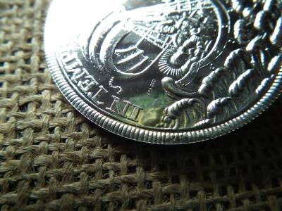 Szín ezüst Szent György Pénzverős érem , 999/1000 , 29g Szín ezüst Szent György Pénzverős érem , 999/1000 , 29g