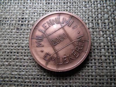 Ritka Millenniumi emlékérem 2000 , I. István , Szent László , Károly Róbert , Hunyadi Mátyás , Nagy Lajos Ritka Millenniumi emlékérem 2000 , I. István , Szent László , Károly Róbert , Hunyadi Mátyás , Nagy Lajos