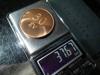 Szabó Géza szegedi ötvösmester bronz érem 30 év ! Szabó Géza szegedi ötvösmester bronz érem 30 év !