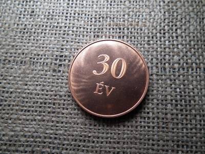 Szabó Géza szegedi ötvösmester bronz érem 30 év ! Szabó Géza szegedi ötvösmester bronz érem 30 év !