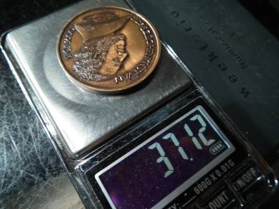 Gróf Széchenyi István emlékérme U&C 1988 Gróf Széchenyi István emlékérme U&C 1988