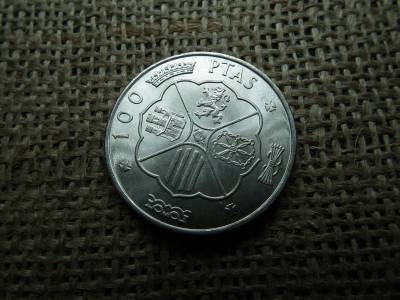 Spanyolország , ezüst 100 Pesetas 1967 , 1966 – Francisco Franco Spanyolország , ezüst 100 Pesetas 1967 , 1966 – Francisco Franco