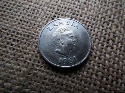 Zambia 20 Ngwee 1981 FAO Zambia 20 Ngwee 1981 FAO