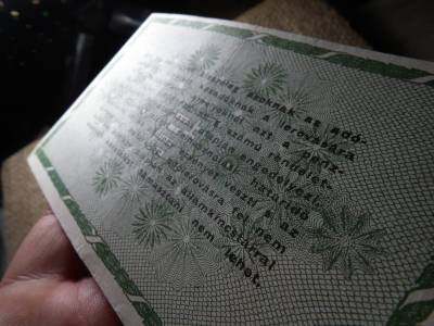 50000 adópengő 1946  50000 adópengő 1946