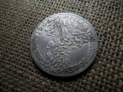 Károly , ezüst tallér 1713 , nagyon szép  Károly , ezüst tallér 1713 , nagyon szép