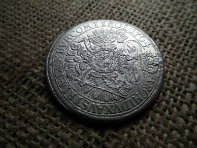 Lipót , ezüst tallér 1704 , füles volt  Lipót , ezüst tallér 1704 , füles volt