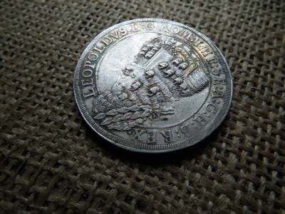 Lipót , ezüst tallér 1699 , nagyon szép  Lipót , ezüst tallér 1699 , nagyon szép
