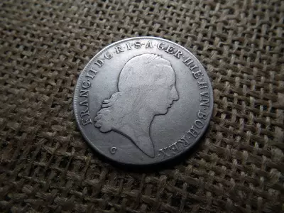 Ferenc , ezüst 1/2 tallér 1795 C 