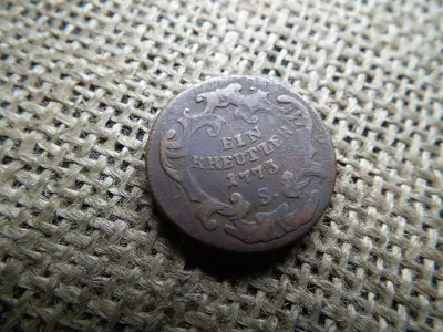 József 1 krajcár 1773 S 