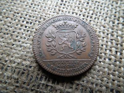 Lipót gyönyörű zseton 1791 , token  Lipót gyönyörű zseton 1791 , token