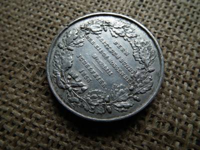 Svájc , Bern , Ón emlékérem 1853 , A konföderációhoz való 500. éves csatlakozás  Svájc , Bern , Ón emlékérem 1853 , A konföderációhoz való 500. éves csatlakozás