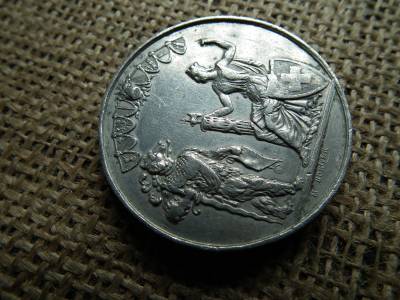 Svájc , Bern , Ón emlékérem 1853 , A konföderációhoz való 500. éves csatlakozás  Svájc , Bern , Ón emlékérem 1853 , A konföderációhoz való 500. éves csatlakozás