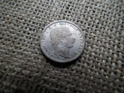 Ezüst 1/4 florin 1859 A 