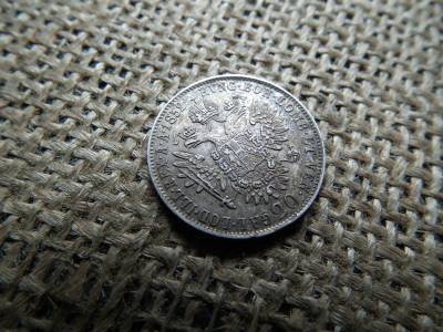 Ezüst 20 krajcár 1852 B , gyönyörű  Ezüst 20 krajcár 1852 B , gyönyörű