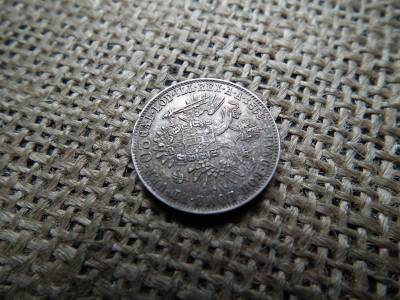 Ezüst 20 krajcár 1852 B , gyönyörű  Ezüst 20 krajcár 1852 B , gyönyörű