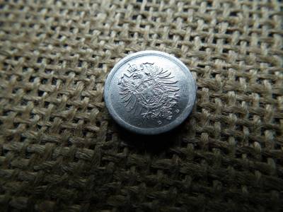 Birodalmi 1 pfennig 1917 D , extra  Birodalmi 1 pfennig 1917 D , extra