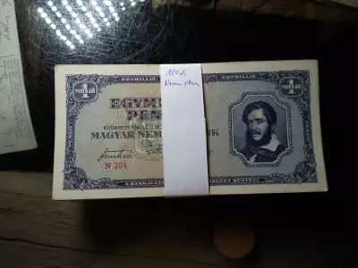 EGYMILLIÓ PENGŐ 1945 - 100 DARABOS KÖTEG EGYBEN!!! 